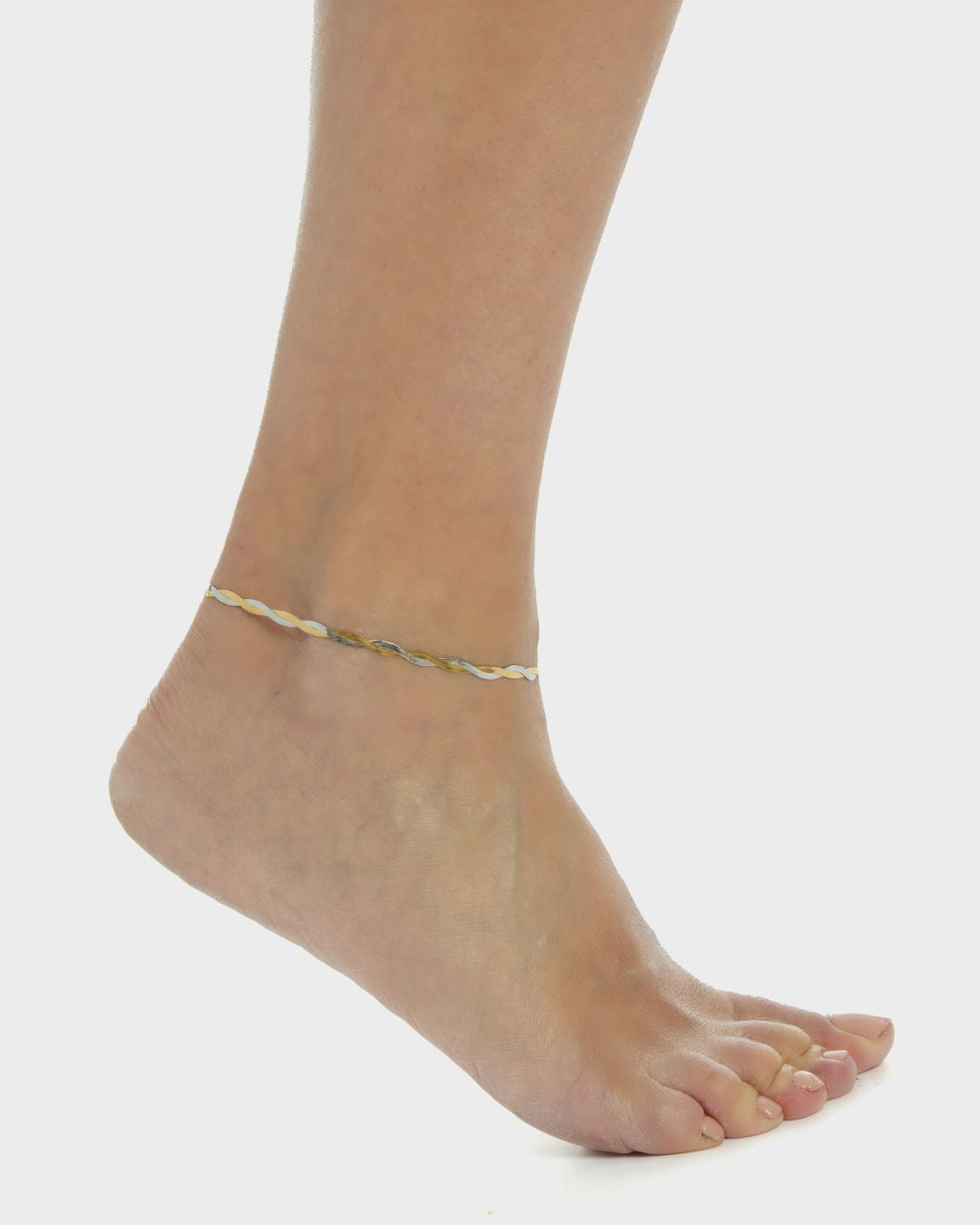 AMINA ANKLET MIXED METAL
