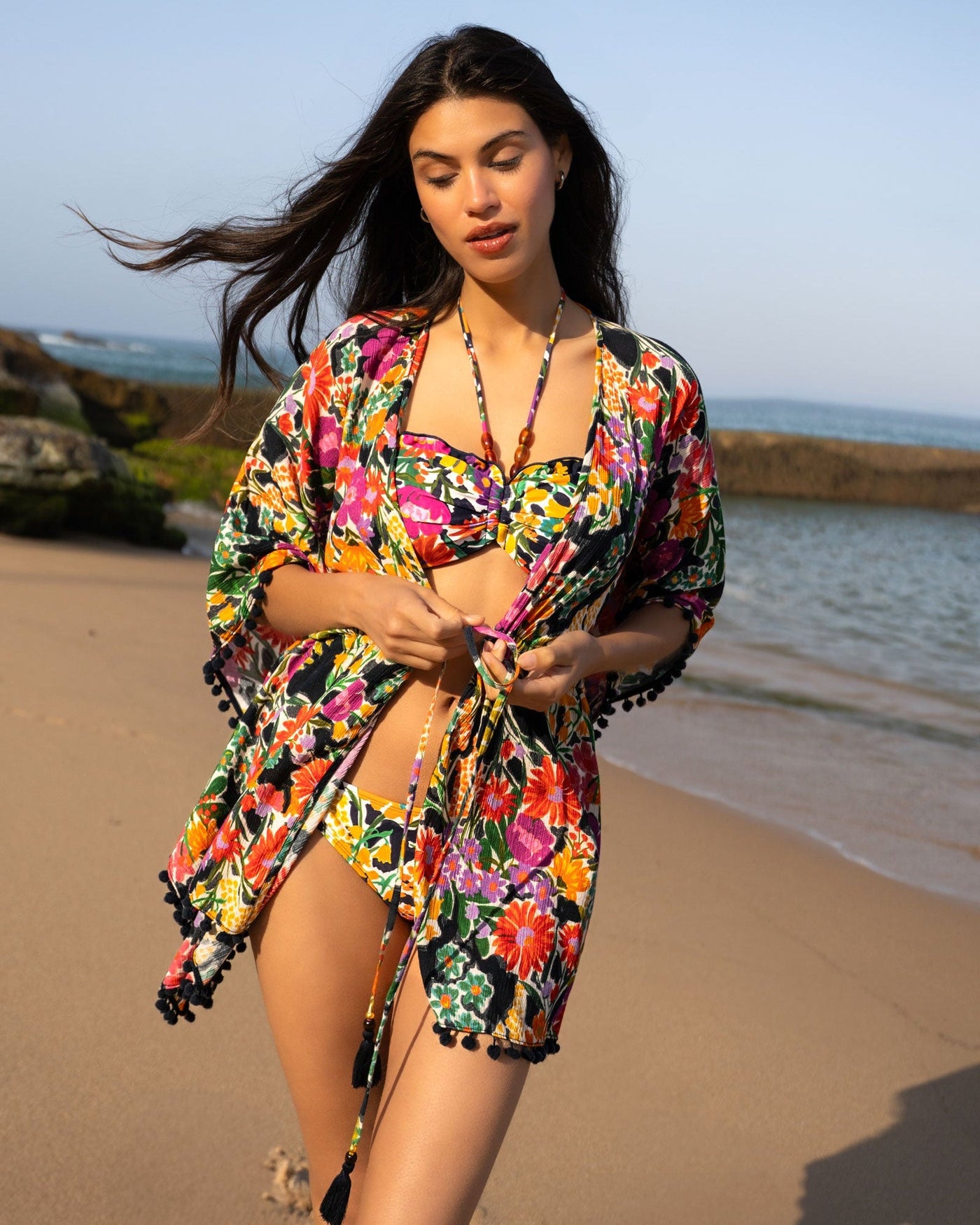 Audrey Caftan In Gardenia