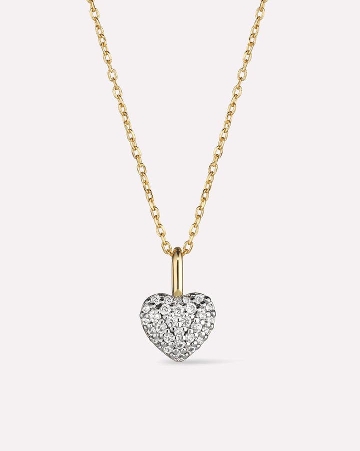 Gold Heart Necklace - Ellery