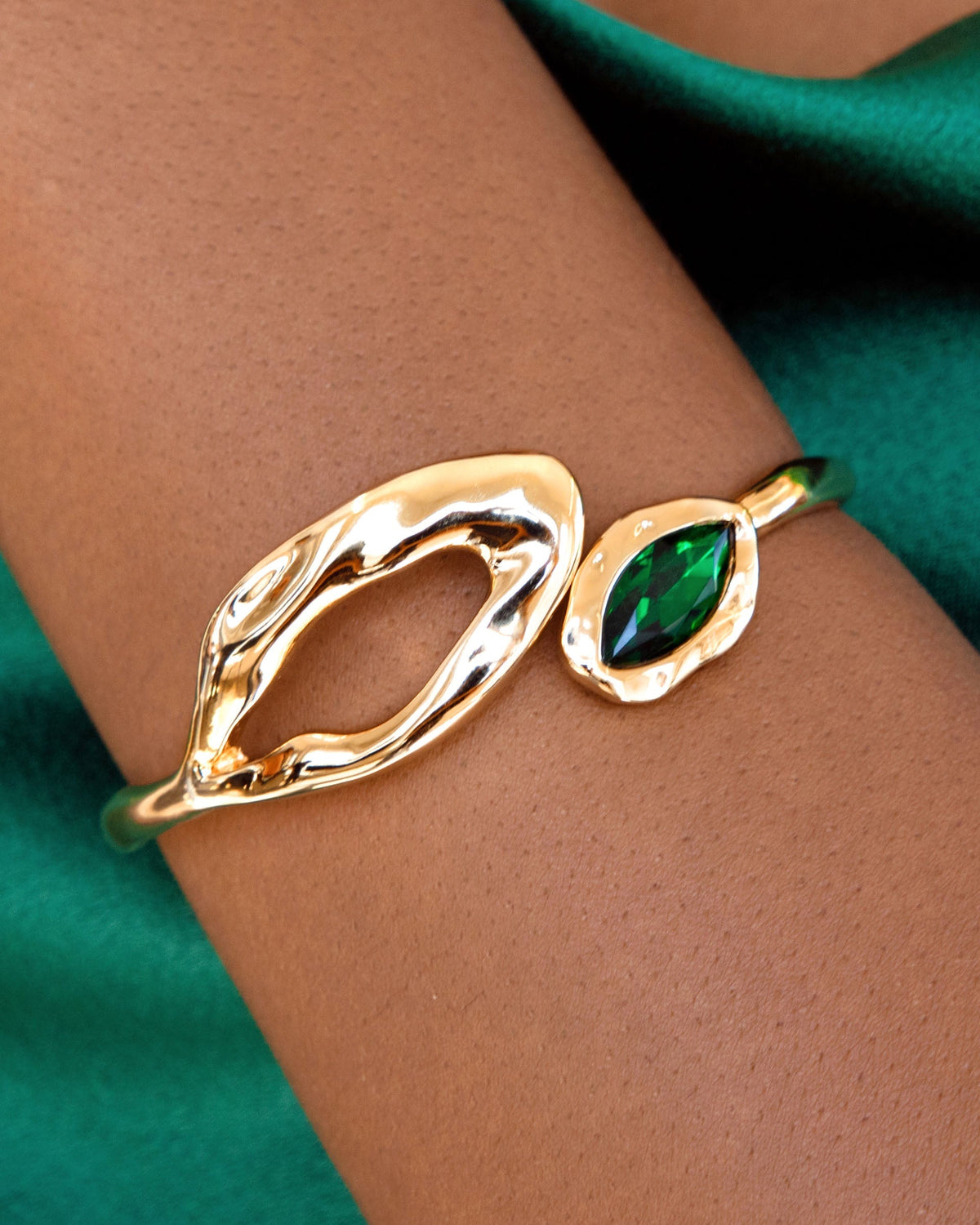 Molten Marquise Cuff