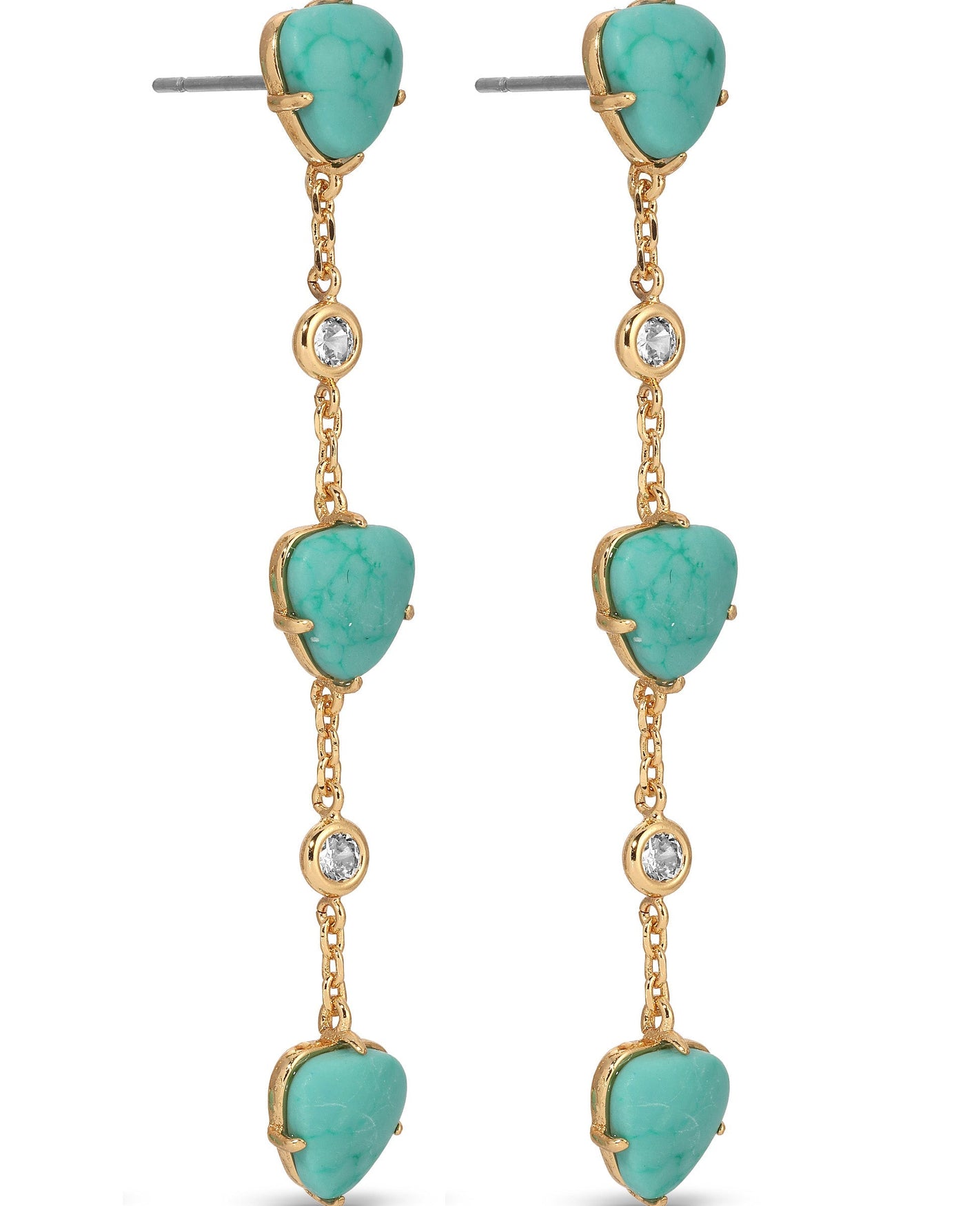 Turquoise Solstice Dangle Earrings