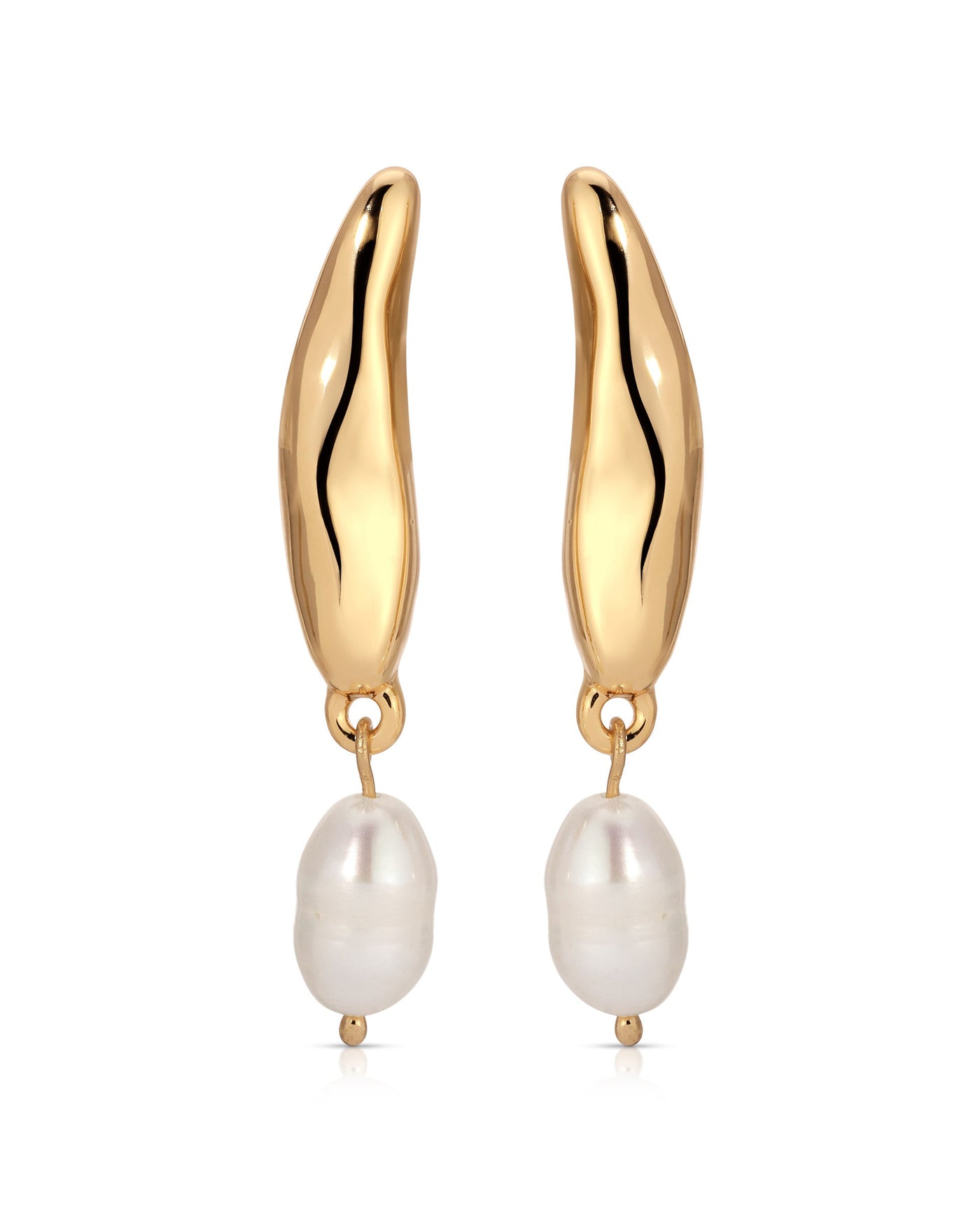 Liquid Luxe Pearl Earrings