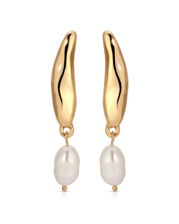 Liquid Luxe Pearl Earrings