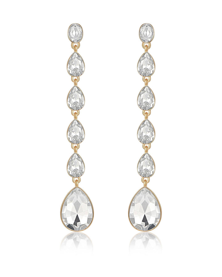 Crystallized Drop Earrings