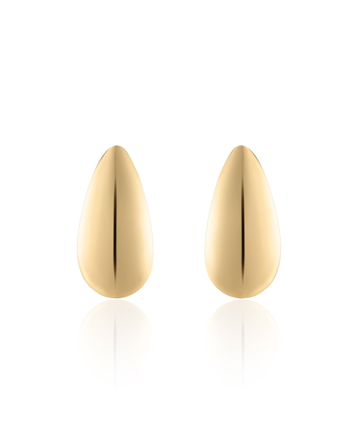 Golden Teardrop Earrings