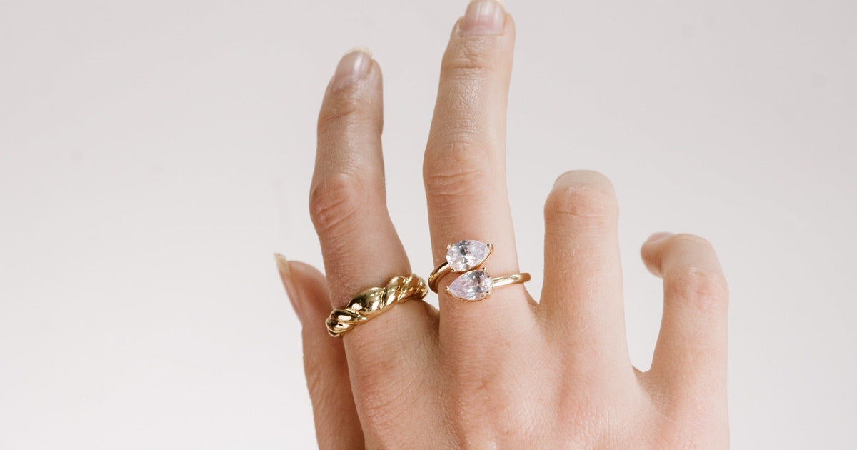 Handmade Teardrop Ring main image 1
