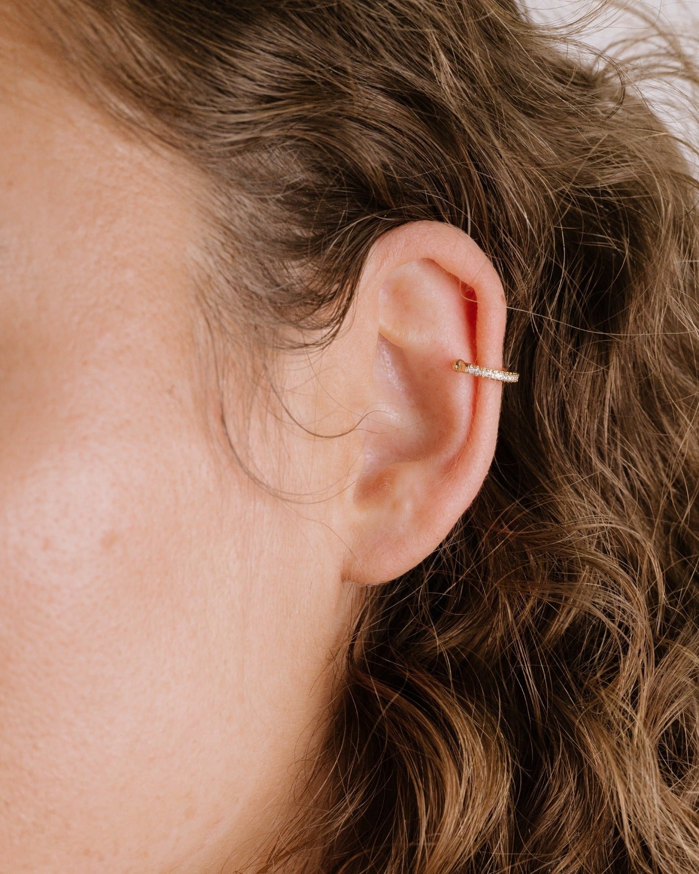 Mini Sparkler Crystal Ear Cuff