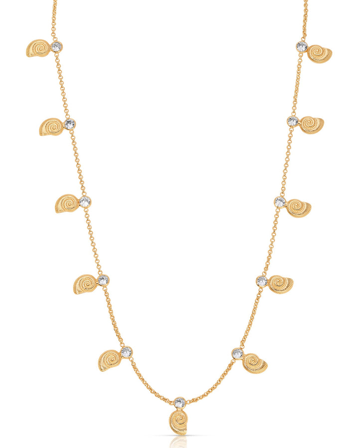 Nautilus Shell Charm Necklace
