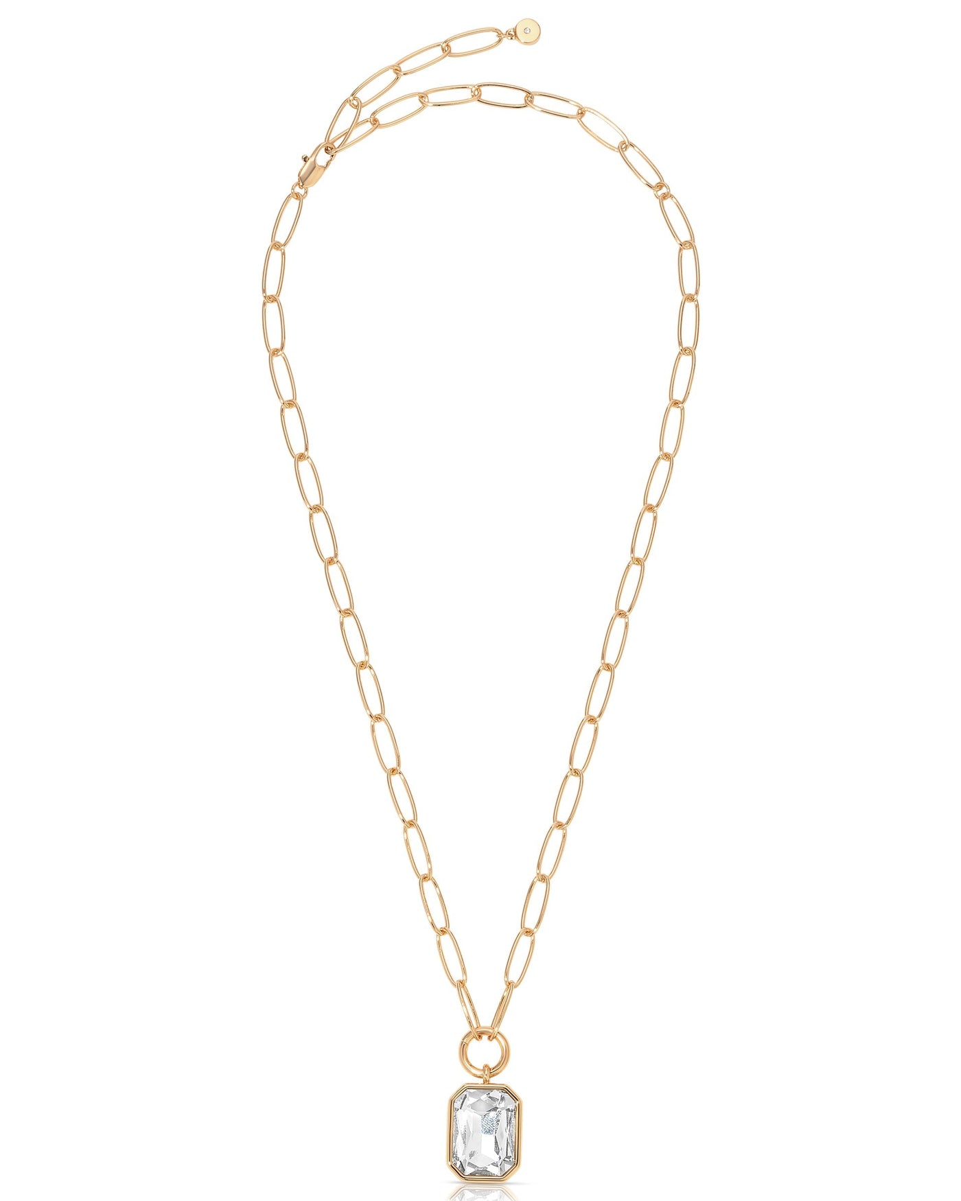 Deco Pendant Necklace