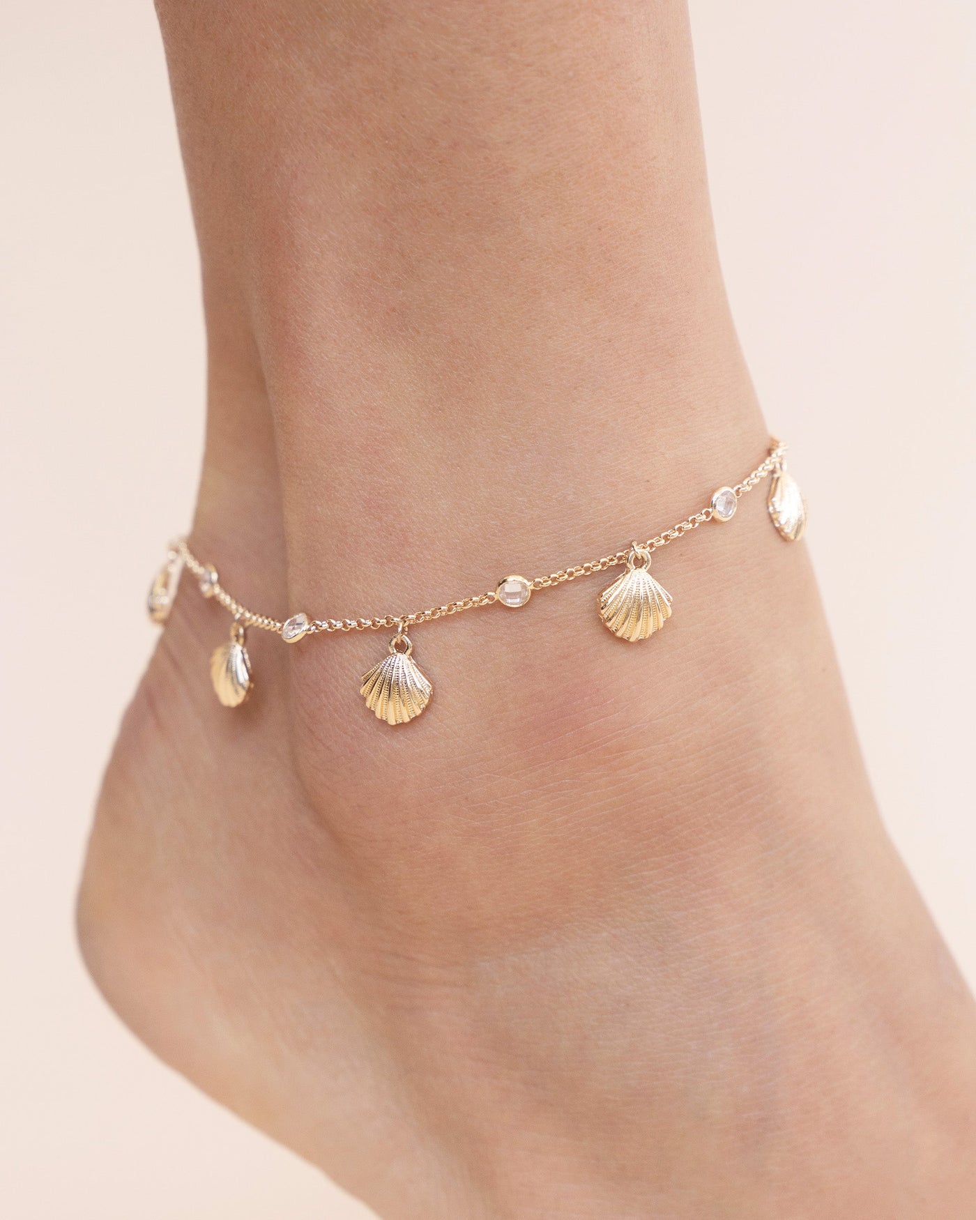 Scallop Shell Anklet
