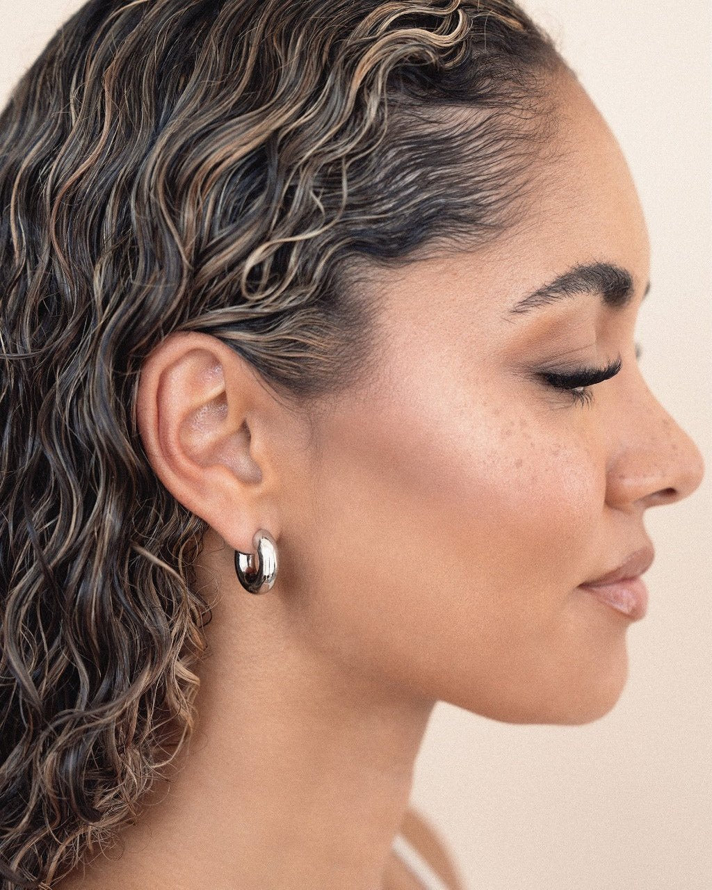 Mini Thick Classic Hoops