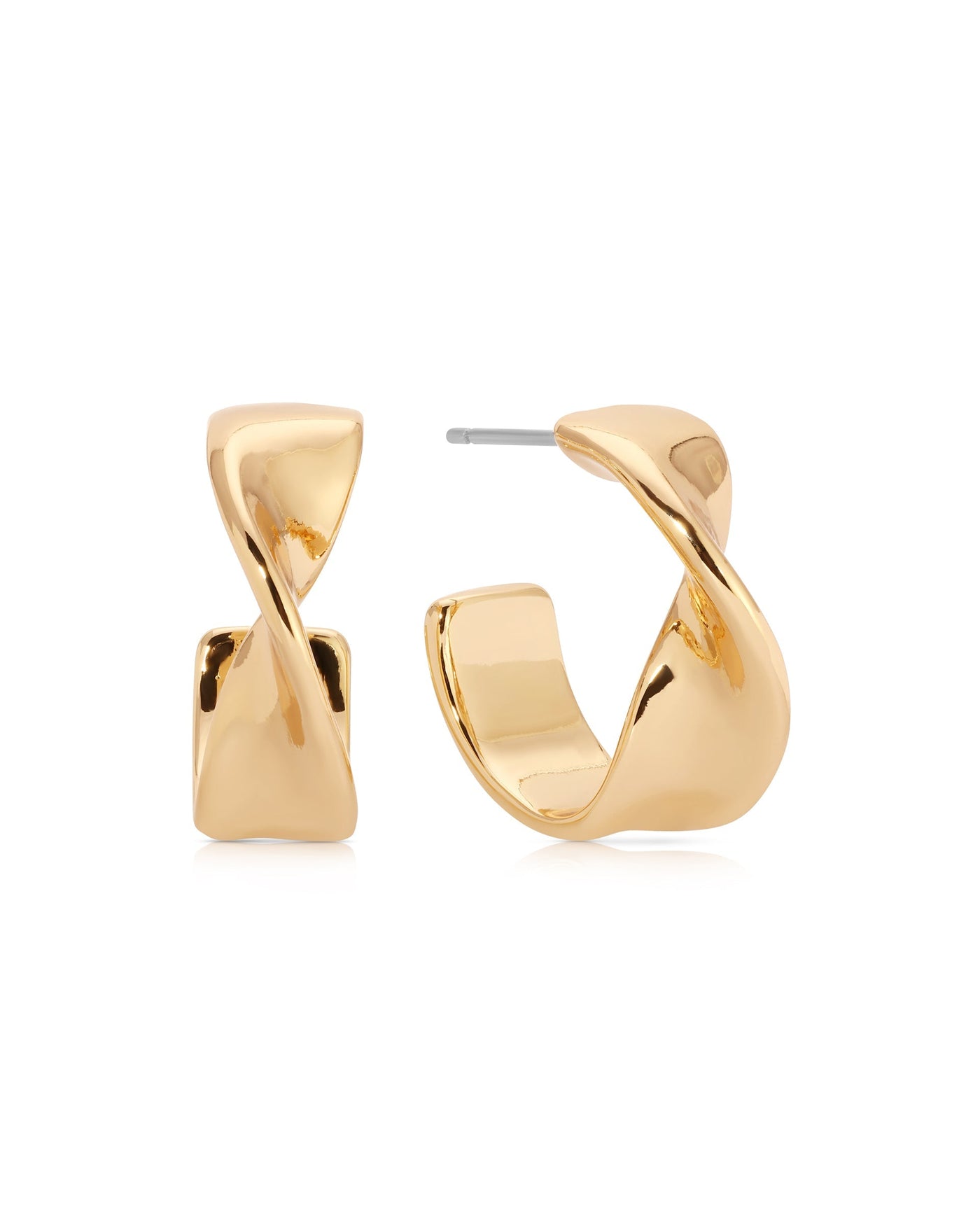 Heirloom Twist Small Hoops