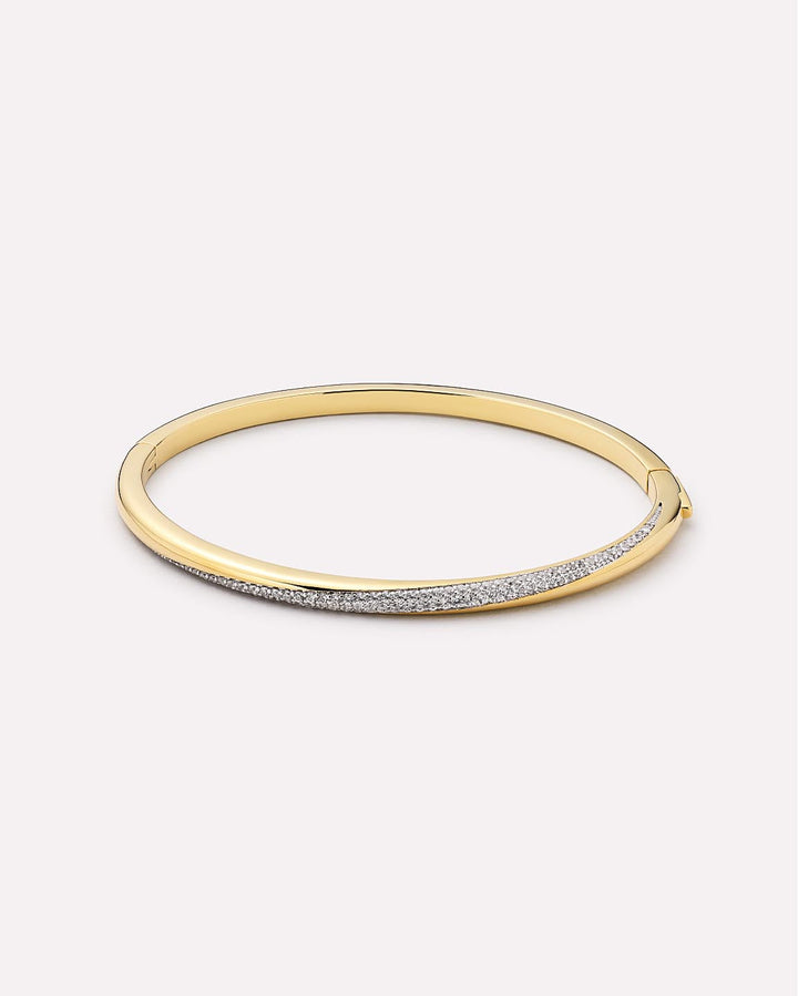 Gold Bangle Bracelet - Kira Bracelet