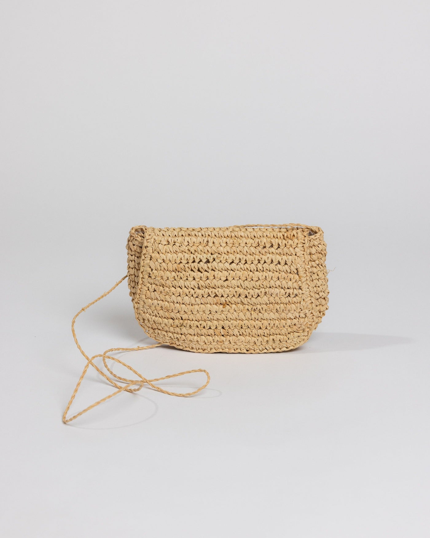 Straw Belt Bag