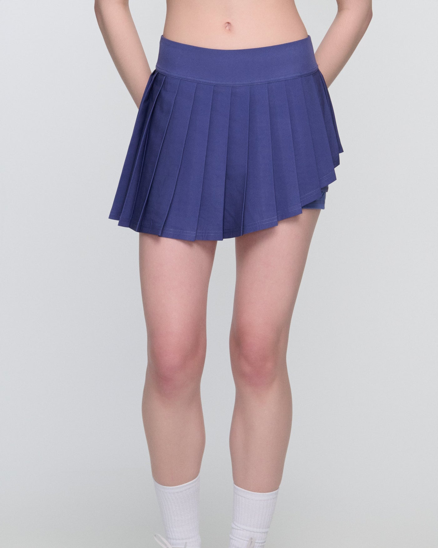 Lola Pleated Pickleball Skort – Asymmetric Court Skort | 2025 Pickleball Fashion