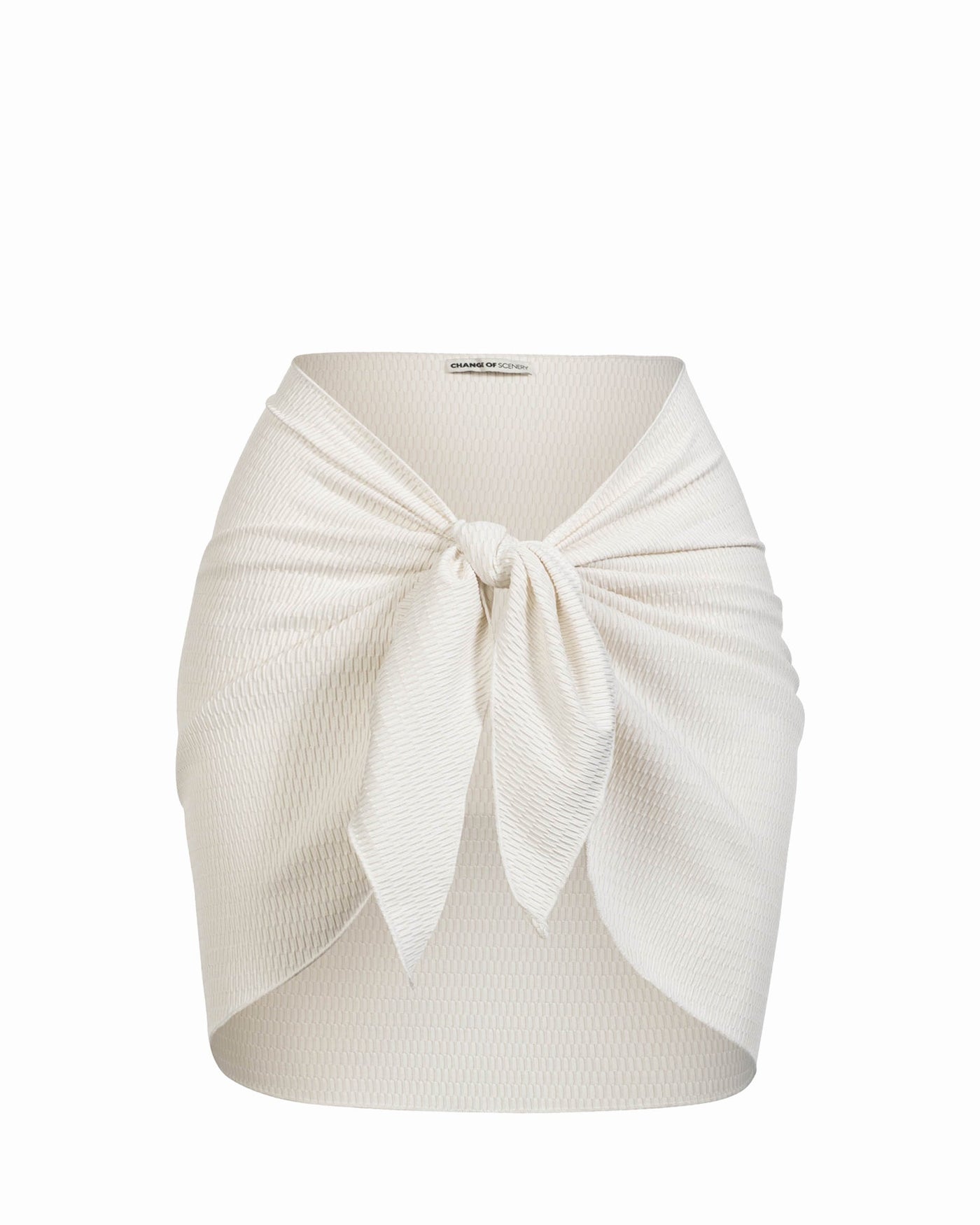 Liv Sarong In Ivory Metallic