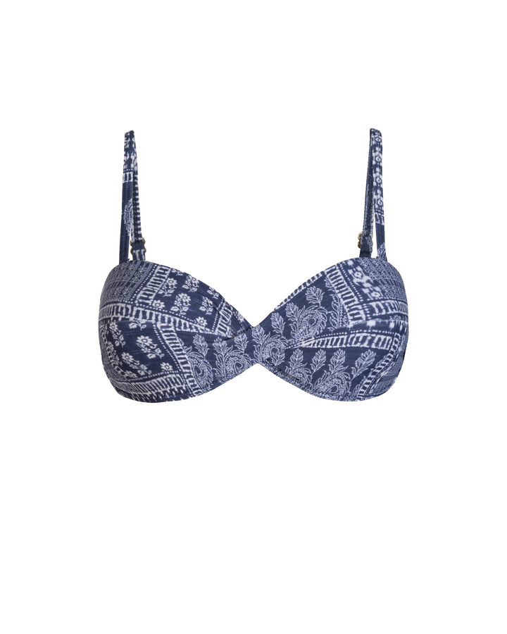 Loryn Top In Tivara Patchwork