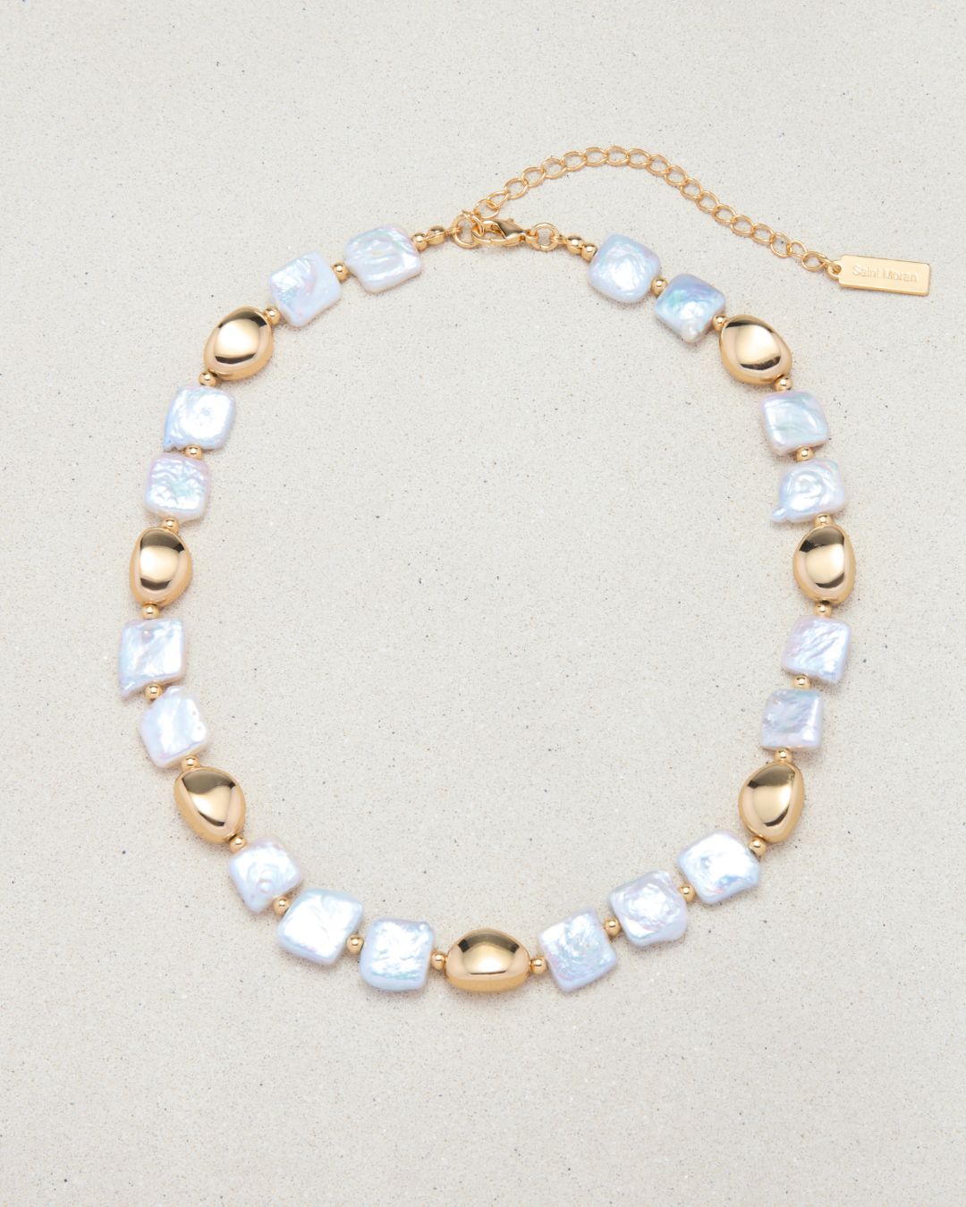 FRESHWATER PEARL PINA NECKLACE GOLD