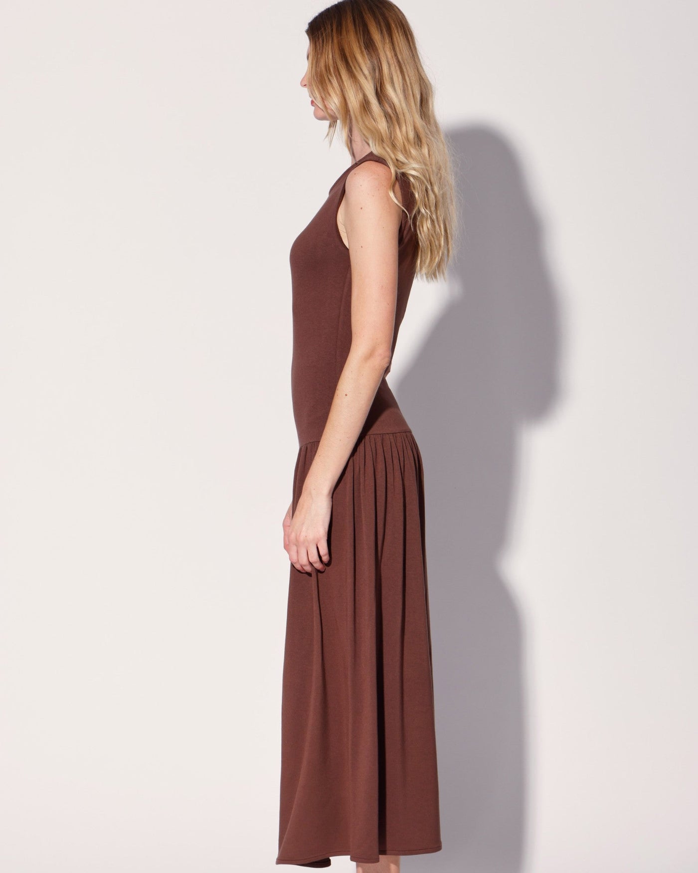 Fatima Dress, Saddle