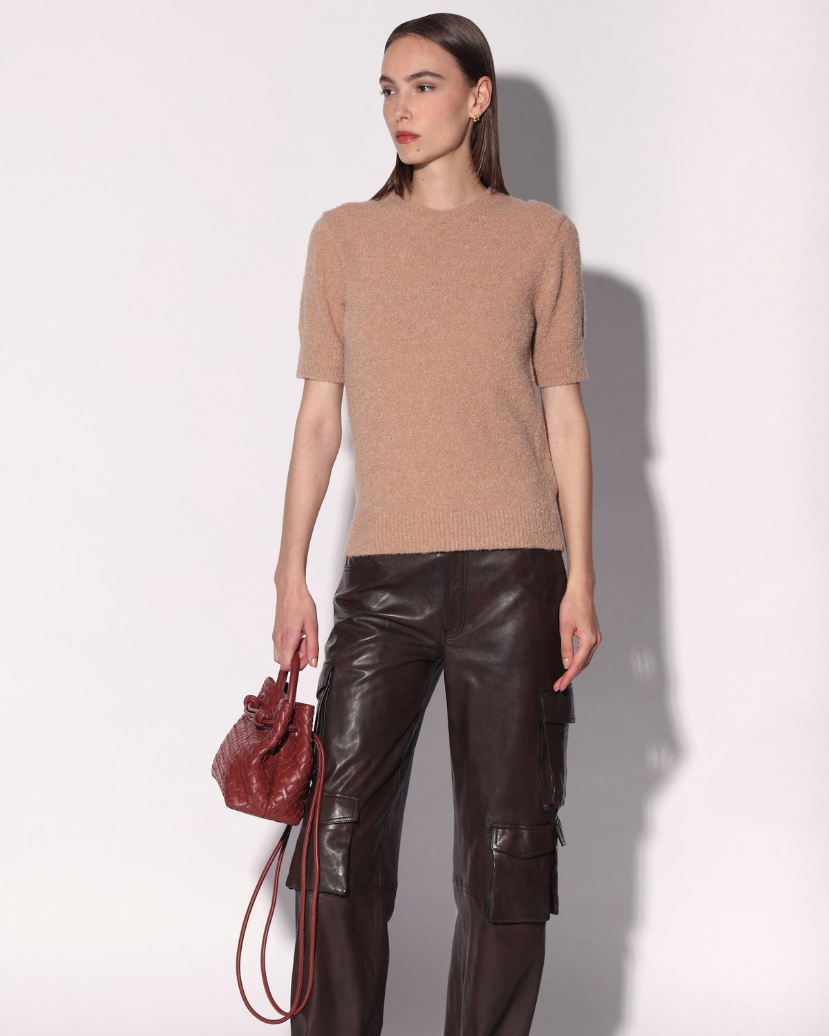 Audrey Top, Tan