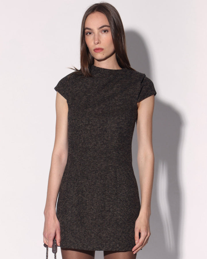 Sarah Dress, Brown Multi
