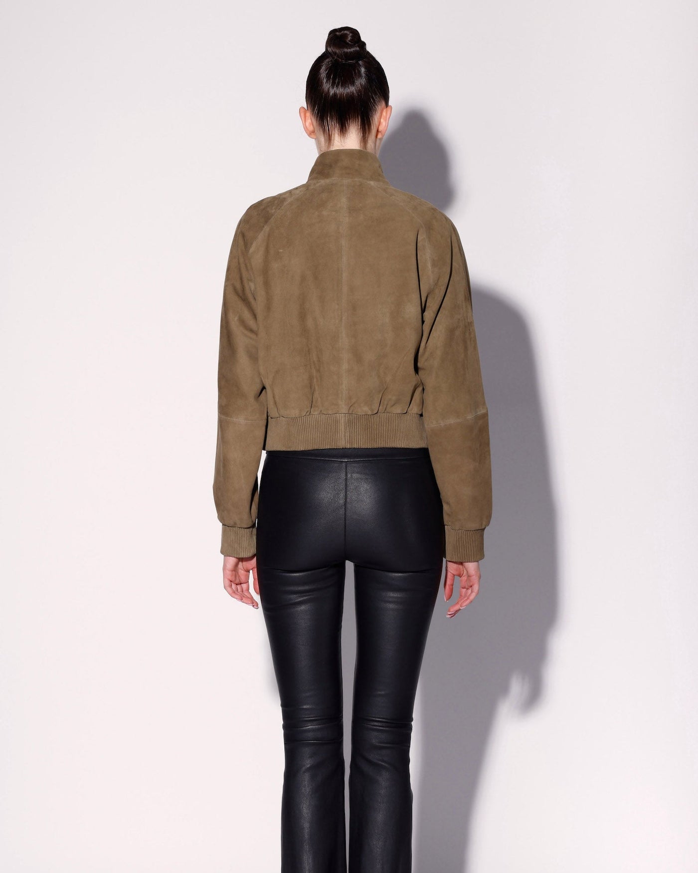 Bowie Jacket, Cypress Suede - Leather