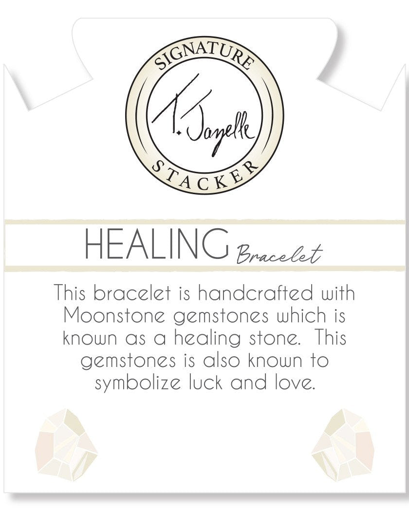 Defining Bracelet- Healing Bracelet with Moonstone Gemstones