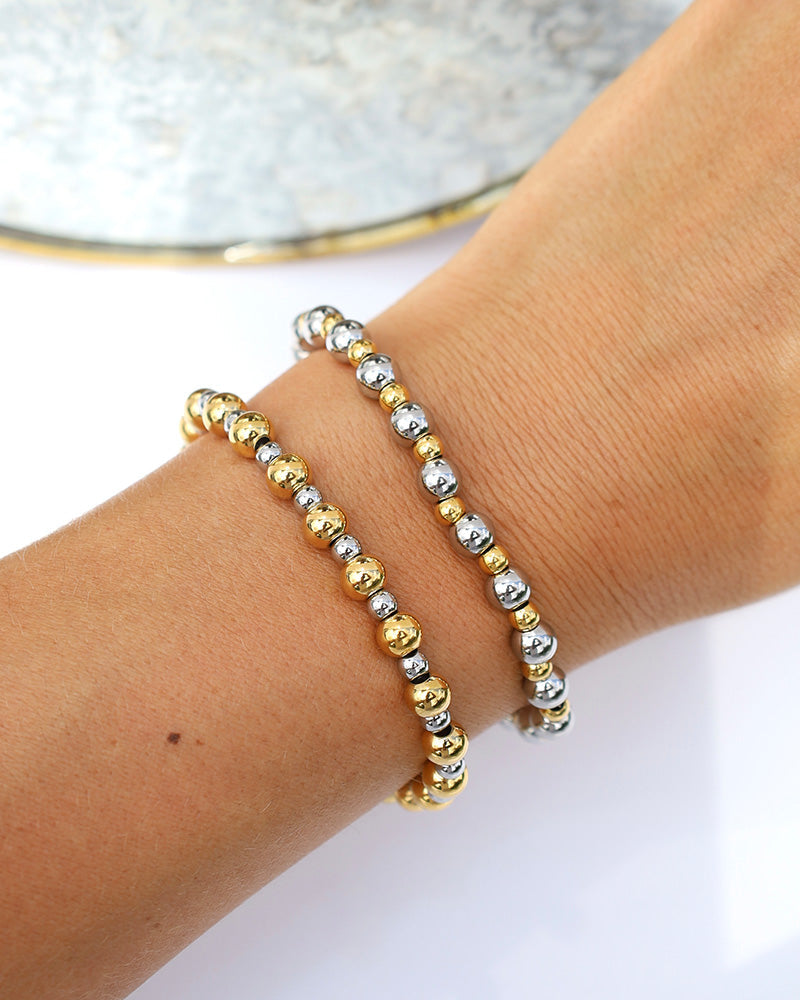 Serenity Collection- Gold Gemstone Bracelet