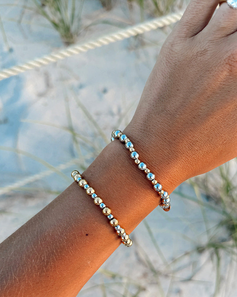 Serenity Collection- Stainless Steel Gemstone Bracelet