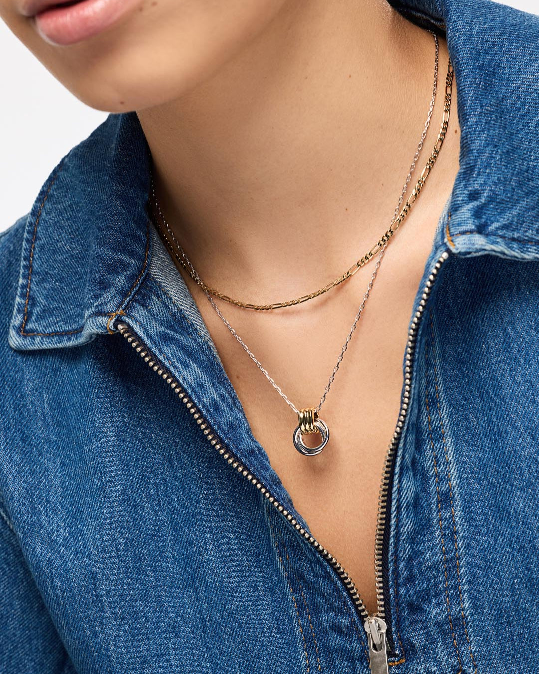 Silver Necklace - Palmer