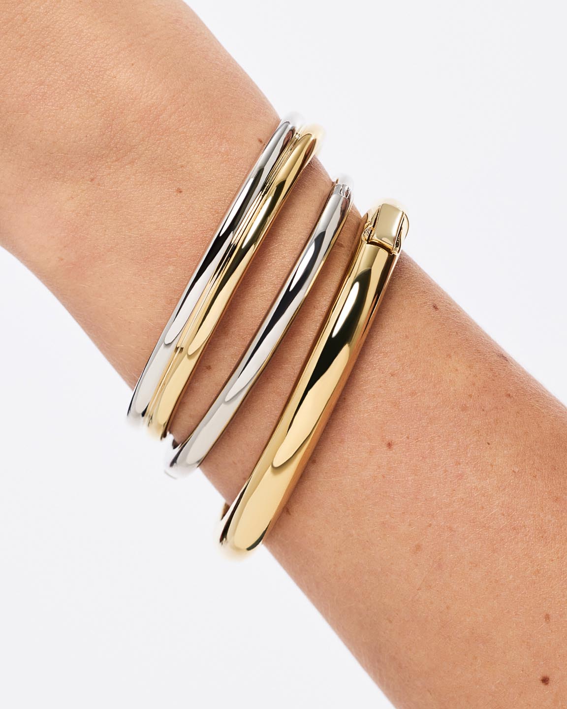 Cuff Bracelet - Arlo Double Two Tone