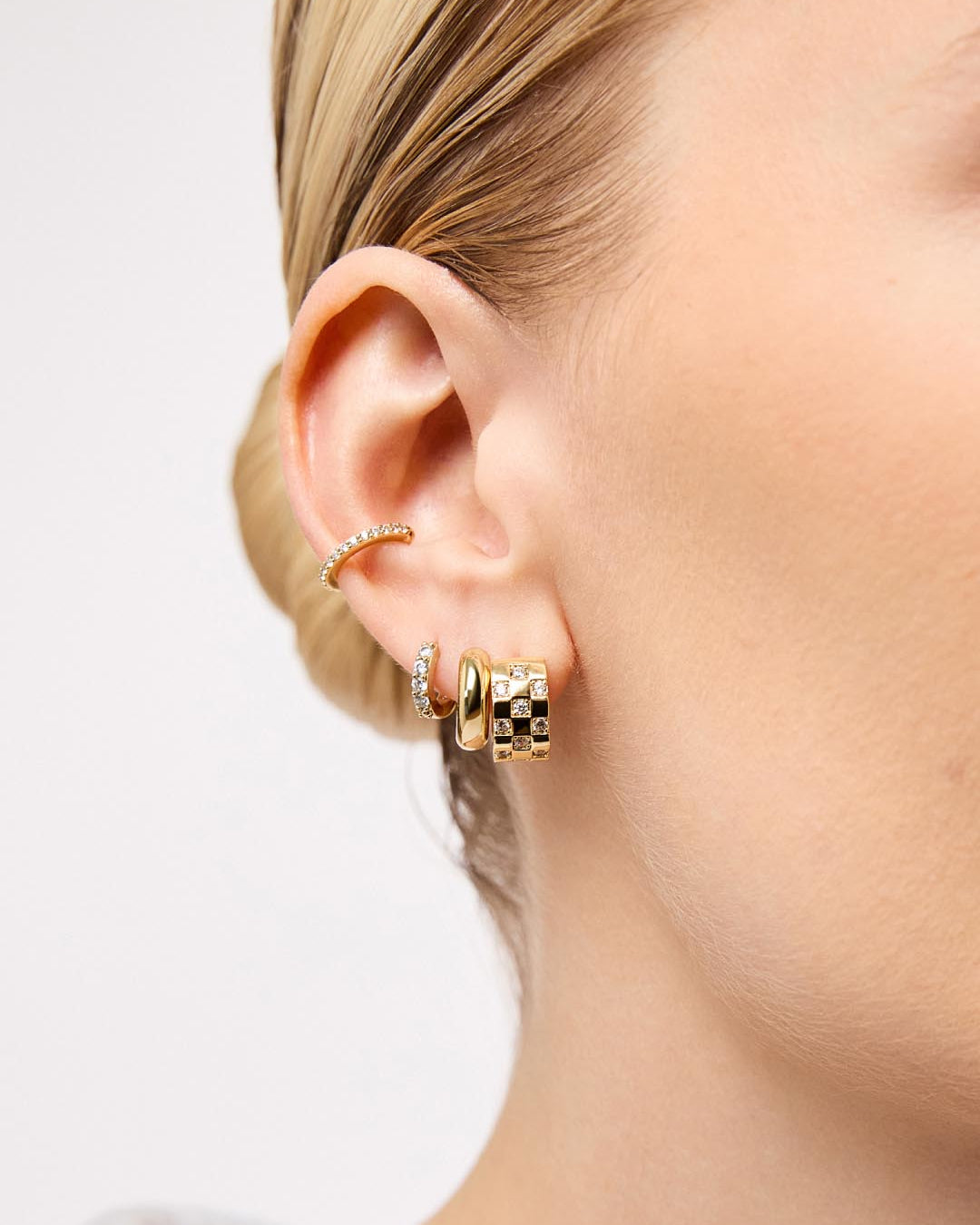 Ana Luisa Eden Small Hoop Earrings - Gold