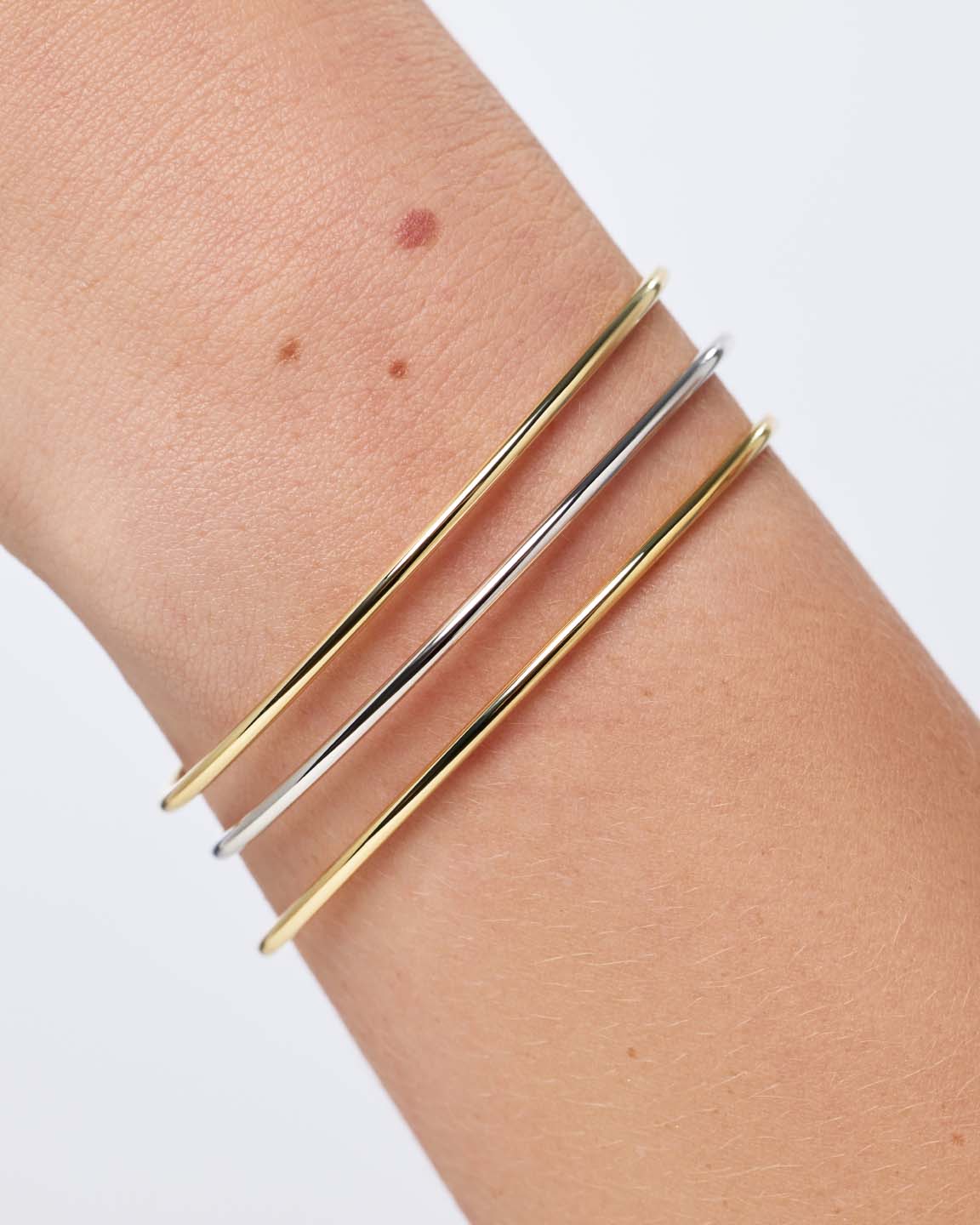 Silver Bangle - Carter Silver (2mm)
