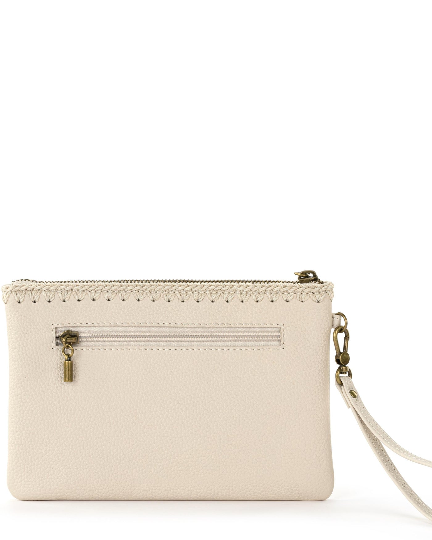 Vita Wristlet - Leather - Stone