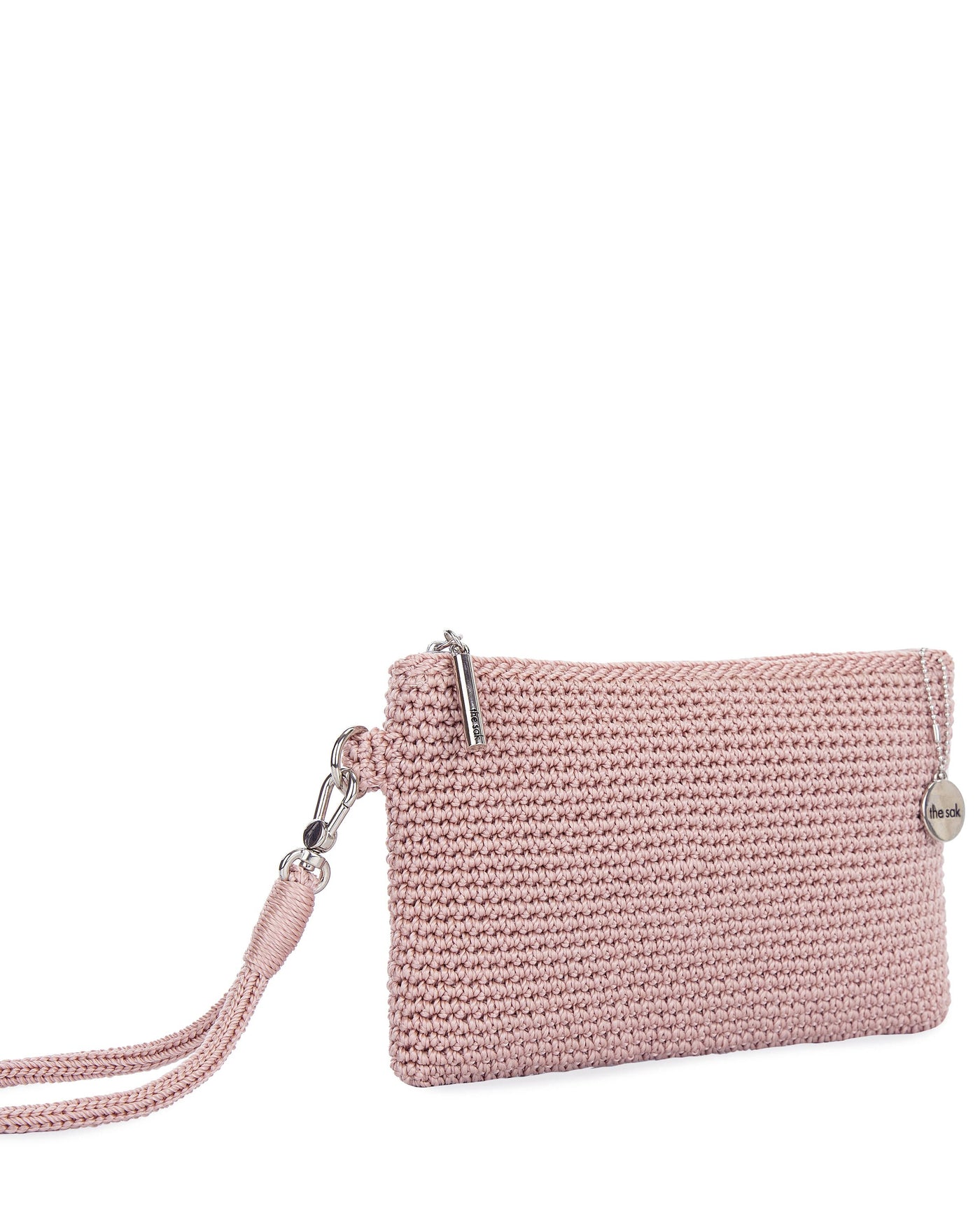 Vita Wristlet - Hand Crochet - Seashell