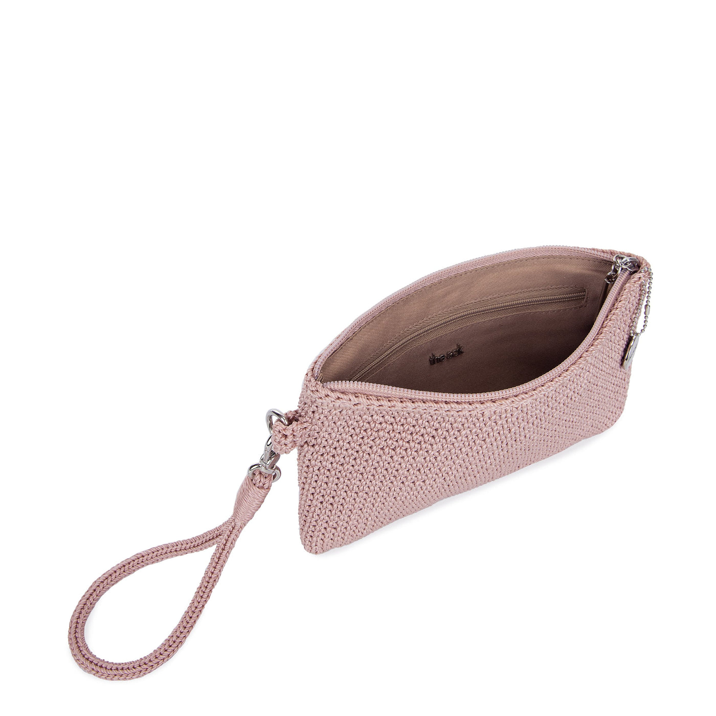 Vita Wristlet - Hand Crochet - Seashell