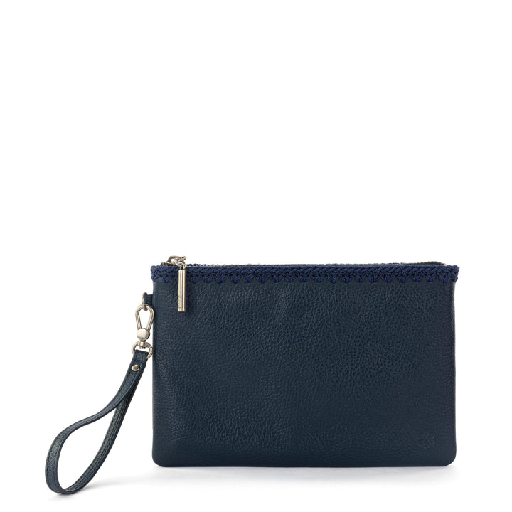 Vita Wristlet - Leather - Indigo