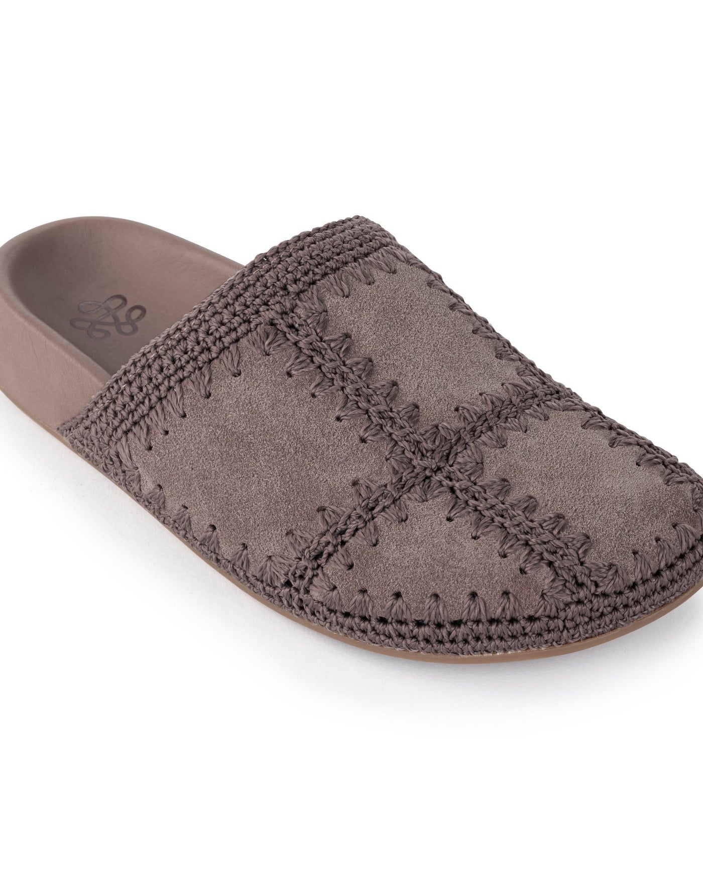 Bolinas Clog - Leather - Mushroom Suede Patch