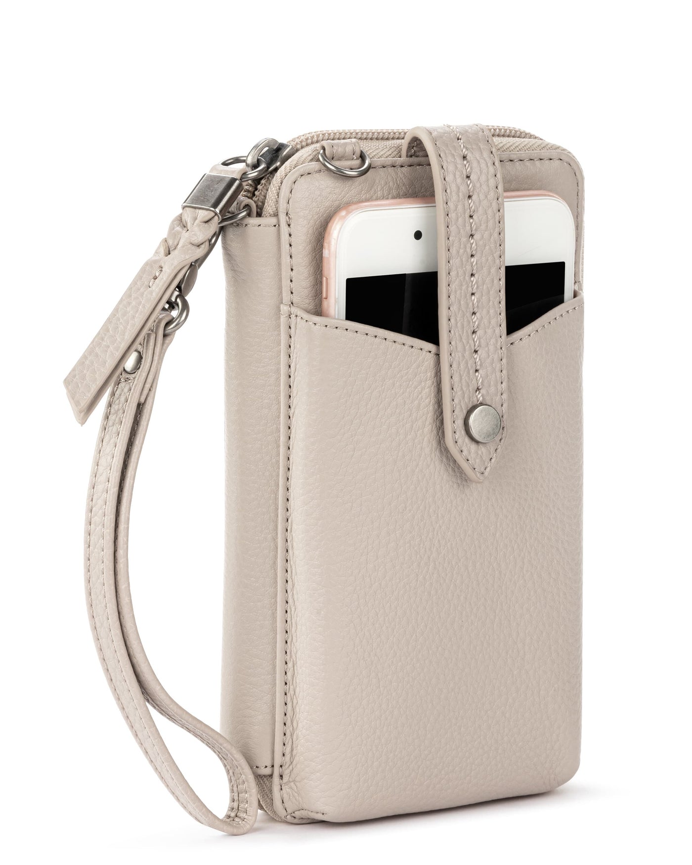 Silverlake Smartphone Wallet - Leather - Sand