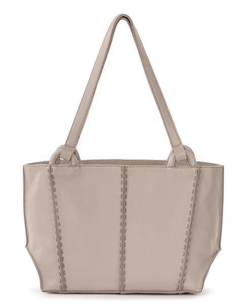 Los Feliz Satchel - Leather - Sand | Boston Proper