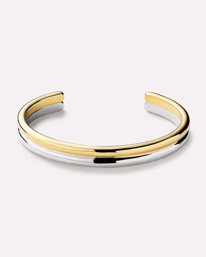 Cuff Bracelet - Arlo Double Two Tone