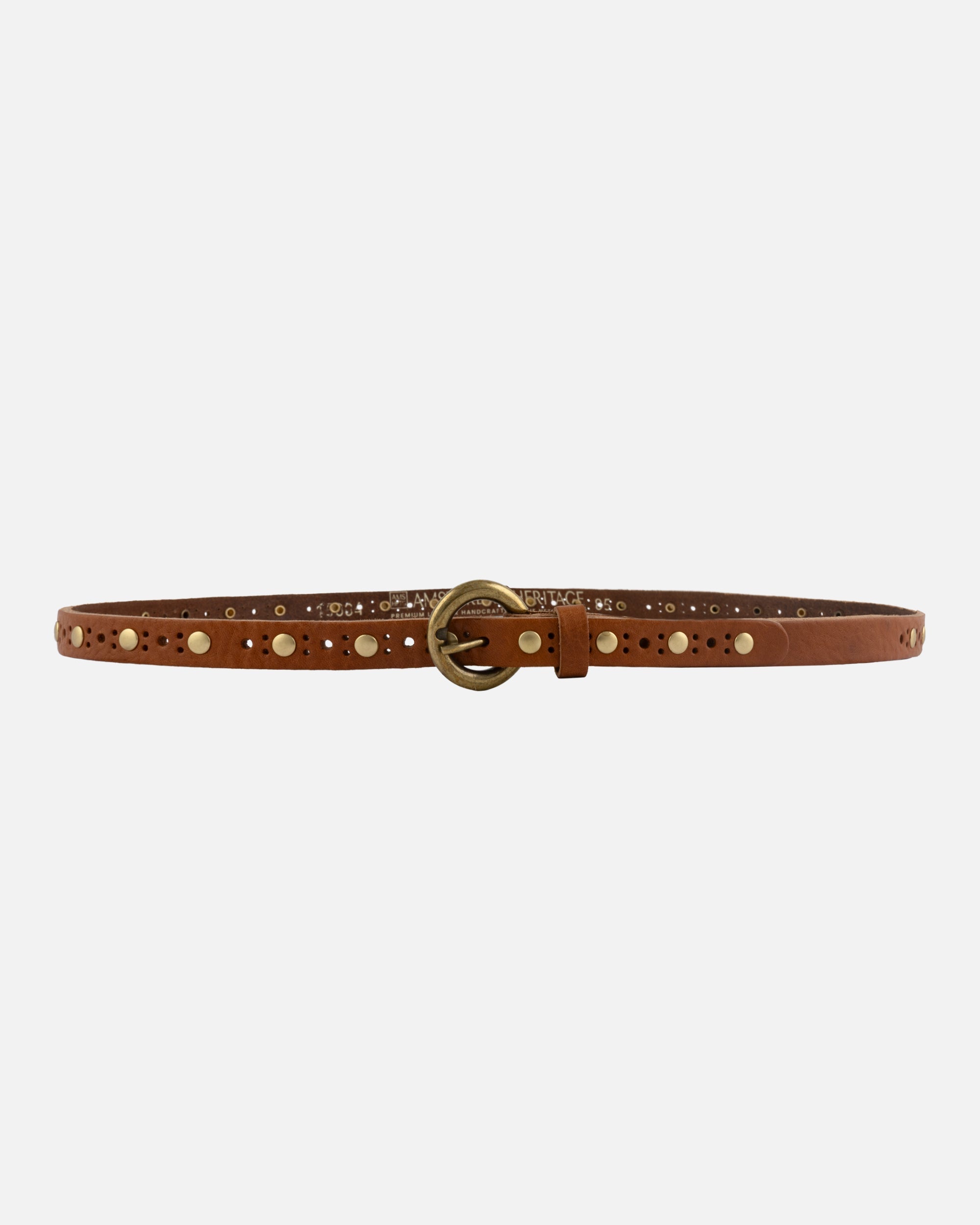 Chloe | Vintage Studded Skinny Belt | Boston Proper display picture 2