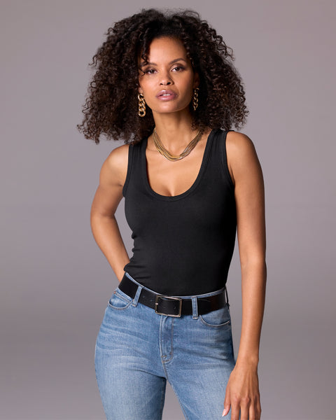 THANKO 冷感服4 3L Silk Asel V-Neck Sleeveless Top – La Garçonne