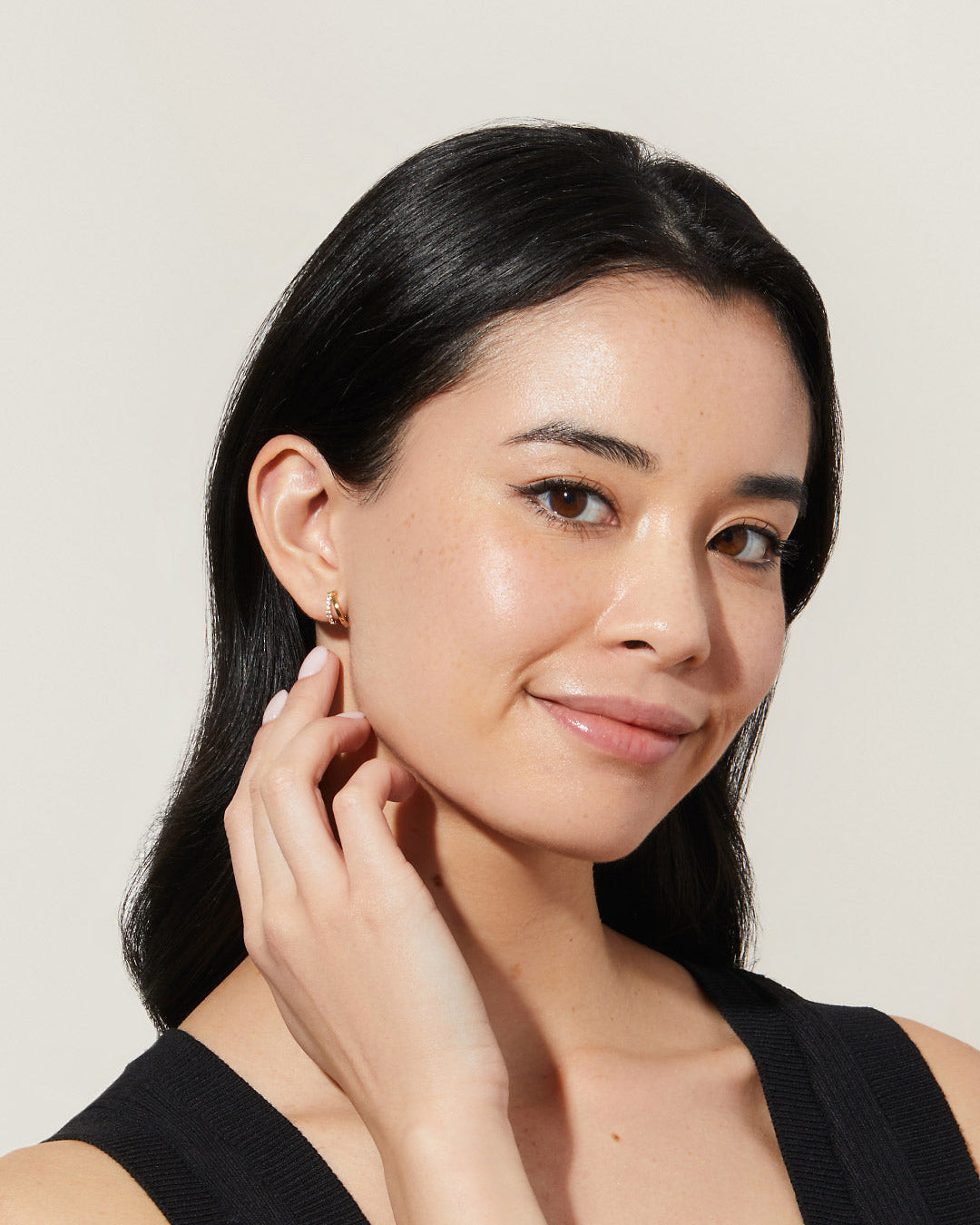 Double Hoop Earrings - Toda Mini