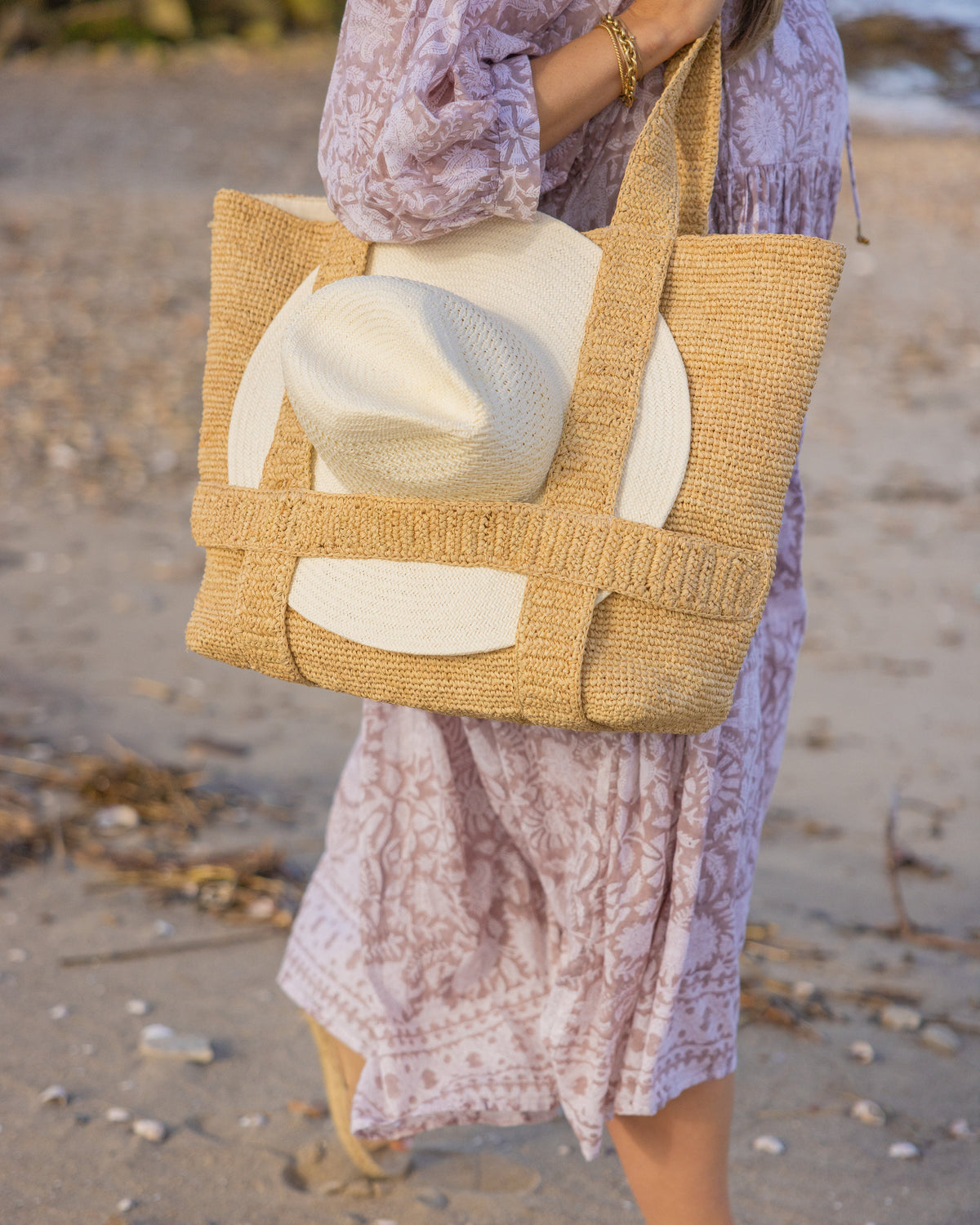 The Original Straw Traveler Bag