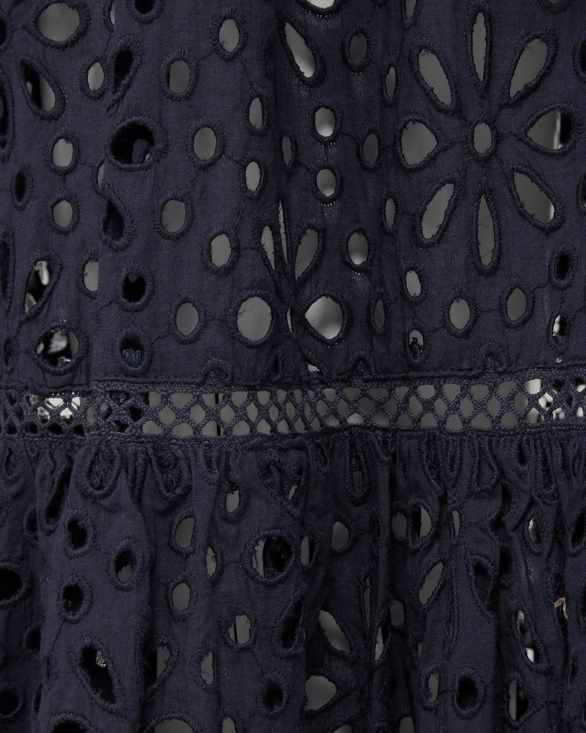 Lauren Coverup Dress Seaside Eyelet Black