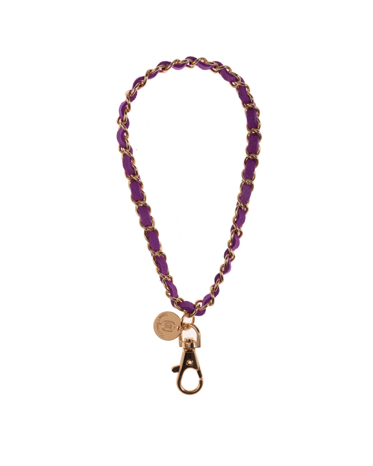 Deep Purple Phone Wristlet