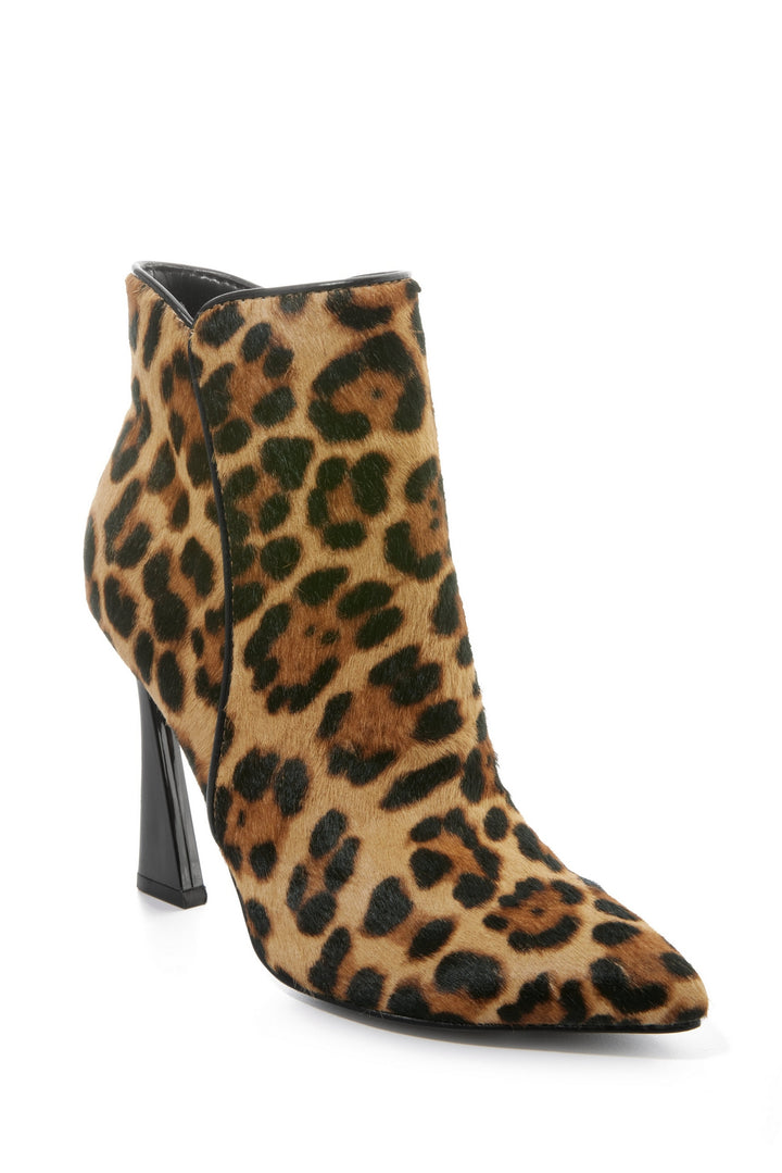 Leopard Heeled Bootie Multi