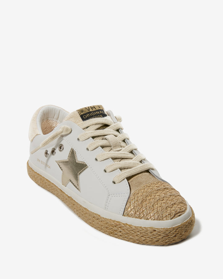 Taupe Multi Raffia Sneaker Taupe
