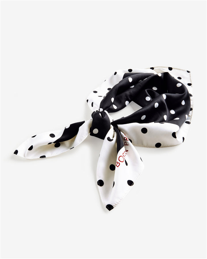 Boston Proper Printed Scarf Party Polka
